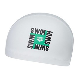 Spin Easy Fit Coated Swim Cap A3AC1AQ01WHT_KJ / 스핀 이지핏 코팅수모 A3AC1AQ01WHTKJ
