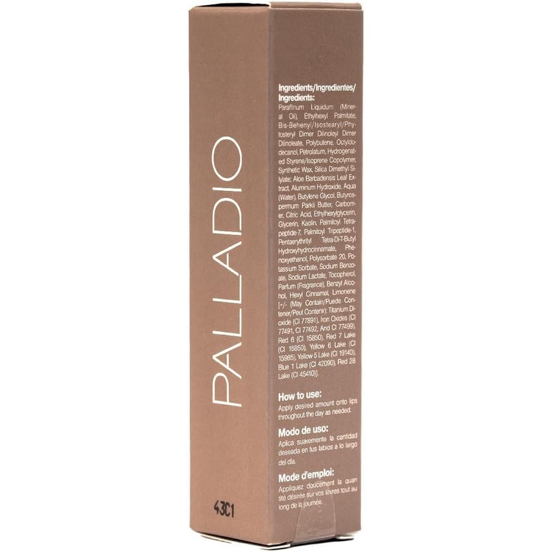 Palladio Butter Balm - Bálsamo Labial Hidratante con Tinte Transparente,
