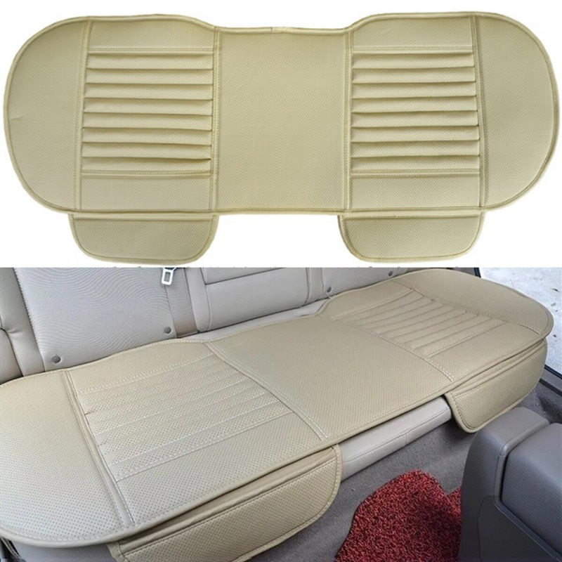 Back Seat Cover Protector - Waterproof Car Seat Cushion PU