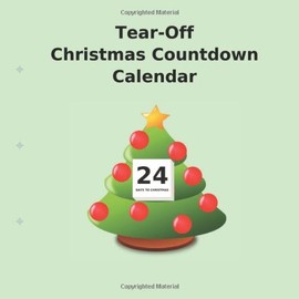 Tear-Off Christmas Countdown Calendar