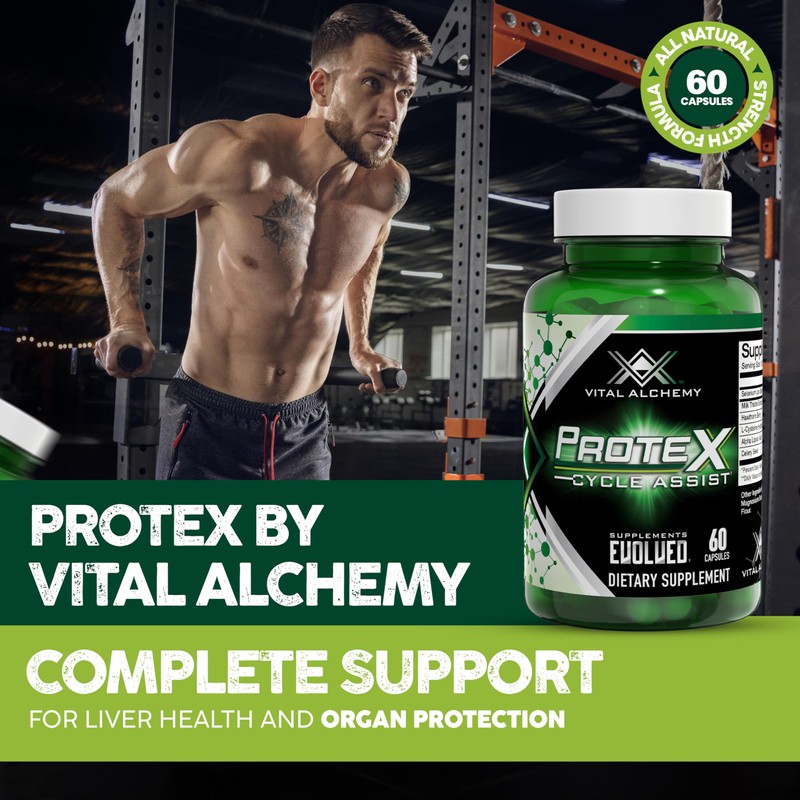 Vital Alchemy ProteX On Cycle Assist - Liver Cleanse, Detox