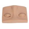 Eyelash Mannequin Head Practice Realistic Half Face Makeup Head Training