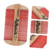 Ipetboom Wooden Hair Comb for Hair Double-sided Bamboo Comb for