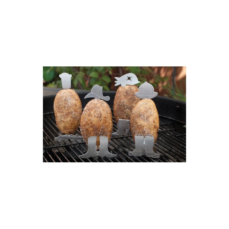 Charcoal Companion Potato People in 4 Styles