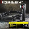 Coast TXM50R 1250 Lumen Rechargeable LED Headlamp with Magnetic Base
