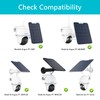 Sunshade&Gutter Mount for Reolink Argus PT Series,Reolink Go PT Ultra