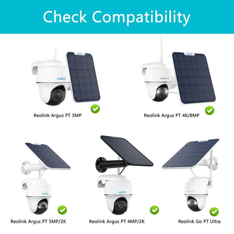 Sunshade&Gutter Mount for Reolink Argus PT Series,Reolink Go PT Ultra