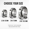 2.5 Inch 304 Stainless Steel Quick Release V-Band Clamp Kit