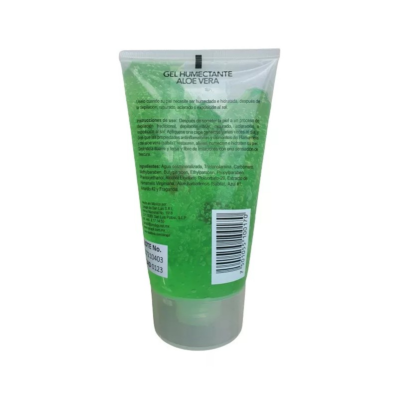 Cerapil Gel Humectante Aloe Vera Despues De Depilacion 150g