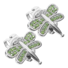 BESPORTBLE 2pcs Magnetic Golf Hat Clip Portable Ball Markers Golfing Accessories for Easy Use Caps Belts and Clothes for Golf Enthusiasts