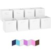 Storage Cubes - 11 Inch Cube Storage Bins (Set of