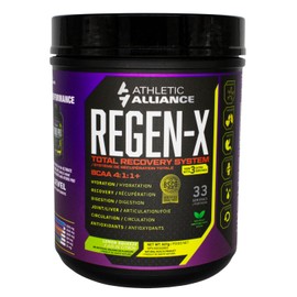 Athletic Alliance Regen X Total Recovery System BCAA 4:1:1+ Lemon Squeeze 33 Servings