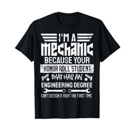 Mechanic Car Guy Mechanics DIY Handyman Garage Repair Shop T-Shirt