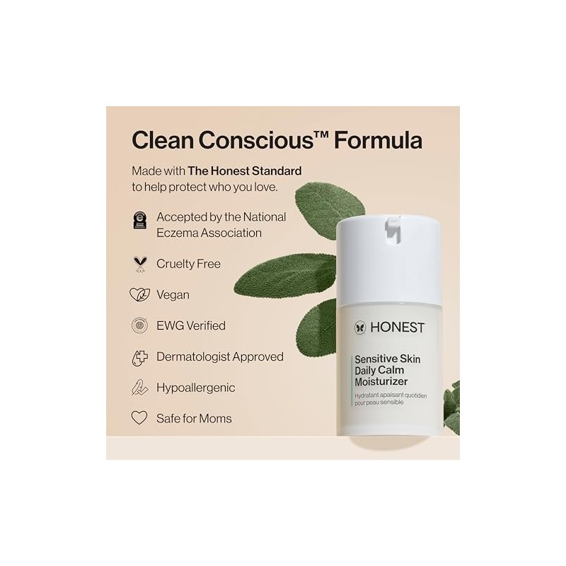 Honest The Daily Calm Lightweight Moisturizer Women Moisturizer 1.7 oz
