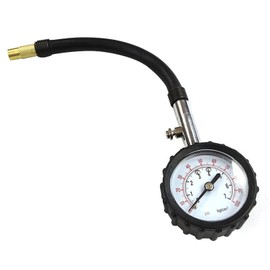 Gauge Tyre Pressure Gauge, Tyre Pressure Gauge, Car Tyre Measuring Tool, Suitable for Measuring Tyre Pressure for Safer Driving (Black)