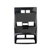crosselec Carbon Fiber Style Rear Armrest Box AC Air Conditioner
