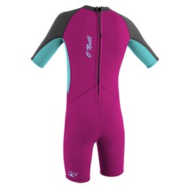 O'Neill Toddler Reactor-2 2mm Back Zip Short Sleeve Spring Wetsuit