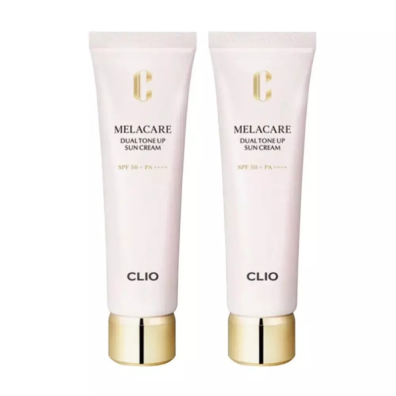 Clio 클리오 멜라케어 듀얼 톤업 선크림 40ml 2개 Clio Melakeup