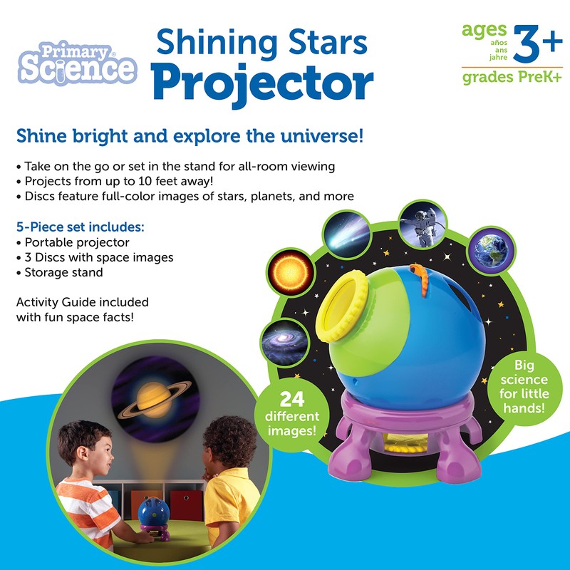 Learning Resources Shining Stars Projector - Space and Planets Exploration