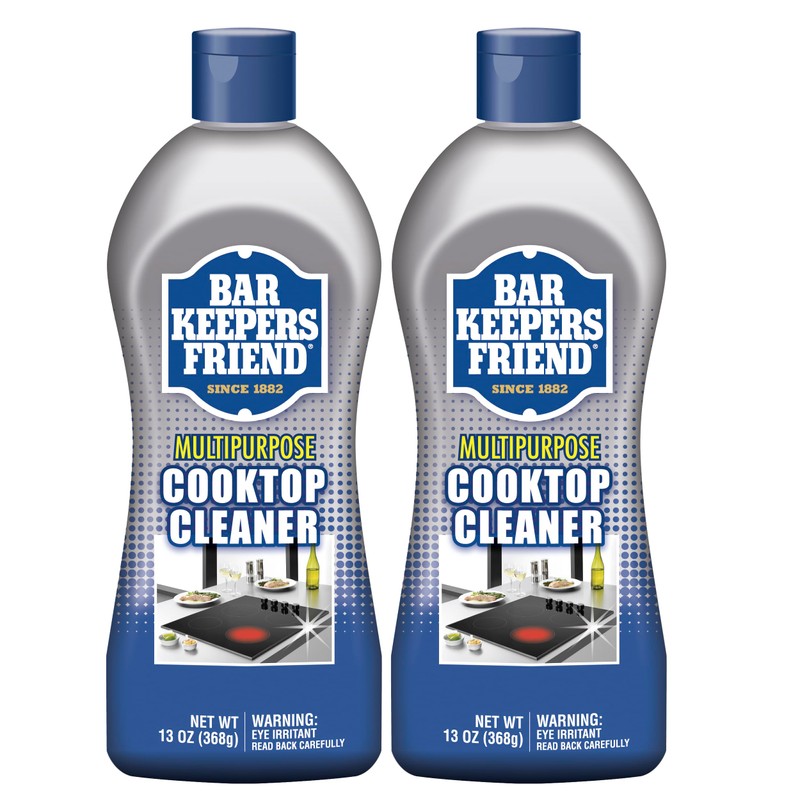Bar Keepers Friend Cooktop Cleaner (2 x13 oz) Multipurpose Liquid