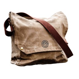 Campcraft Outdoors Indy Bag & Pouch, Bushcraft Bag and Belt Pouch, Waxed Canvas Haversack set, Indiana Jones inspired bag