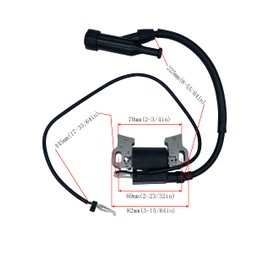 YAMAKATO 420cc 439cc 459cc Ignition Coil for Champion Generac Duromax Firman Ryobi Log Splitter Power Pressure Washer Generator OEM Pack of 1
