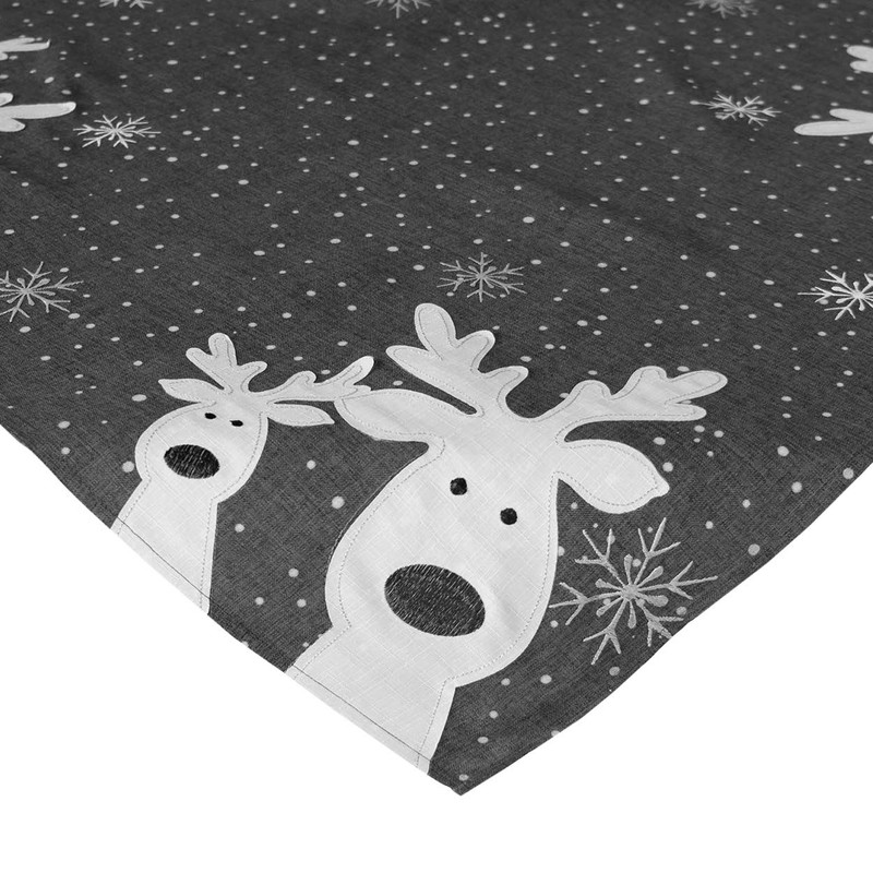 Raebel Reindeer Table Runner, Various Sizes, Dark Grey