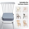 Acxseo Booster Seat for Kitchen Chair,Non-Slip Bottom Easy to Clean