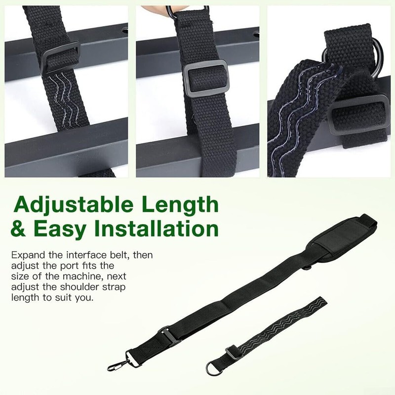 ZYWUOY Heavy Duty Trimmer Shoulder Strap Harness for Grass Eater,