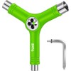 Tuxs Multifunctional Skateboard Tool Lightweight Portable with Allen Key and