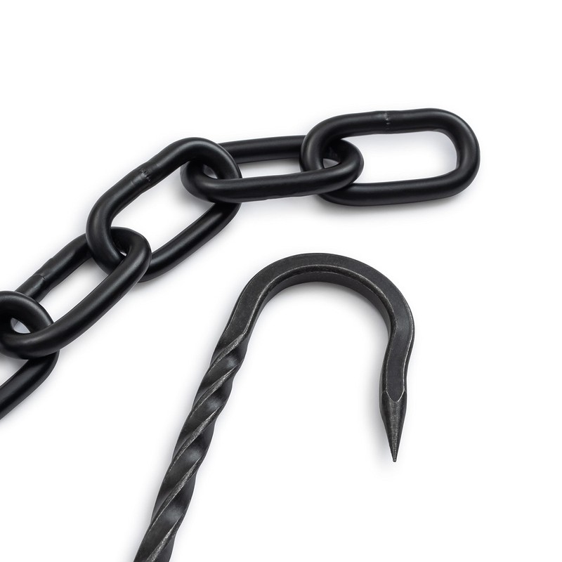 Barebones Cowboy Grill S-Hook and Chain Kit - Grill Hook