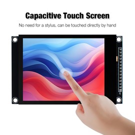 Hosyond 3.2 inch 240x320 IPS Capacitive Touch Screen LCD Module SPI Serial ILI9341V Driver for Arduino R3/Mega2560