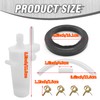 laffoonparts 34122 RV Toilet Vacuum Breaker Kit, Replacement for Thetford