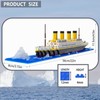 Seyaom Titanic Ship Model Building Block Sets, Micro Mini Blocks