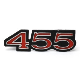 BBRP New Front Grille 455 Emblem / For 1974-75 LeMans Grand Am Badge Header Panel