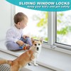 Sliding Window Locks (10 Sets), Security Window Locks with Keys,