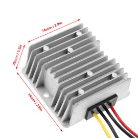 DC-DC Converter Regulator 12V to 24V 12A DC DC Converter Voltage Converter 12V to 24V Highly Efficient Step-Up Power Supply 10A 240W