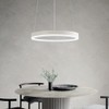 STARRYOL Modern Pendant Light LED Pendant Light Adjustable White 20