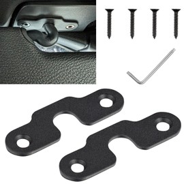 Sun Visor Repair Kit Heavy Duty Sun Visor Clips, Visor Mounting Clips Compatible with Jeep Wrangler JK 2018/ Wrangler 2018-2024/ Gladiator 2020-2024 & Jeep Wrangler Accessories