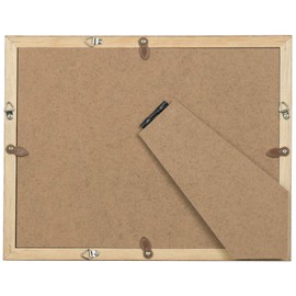 Kenko MNGA-2L-BR Picture Frame, New Garden, 2L, Glass Type, Wood Frame, Brown