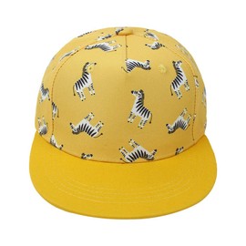 Bakicey Baby Kids Baseball Cap Hiphop Kids Baseball Cap Boys Girls Hat Cartoon Print Hat Cap Sun Visor Flat Hat Baseball Cap, zebra