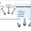 Set of 3 corner keys, bleed keys, heating key, heating