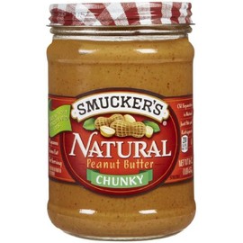 Smucker's Natural Chunky Peanut Butter, 16 Ounces