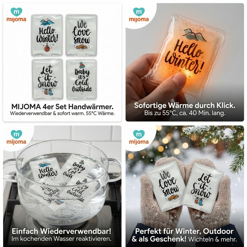 Hand Warmer Pocket Warmer Sets Finger Warmer Against Cold Hands