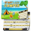 City Country Camper Game Gift DIN A4 50 Pages Paper