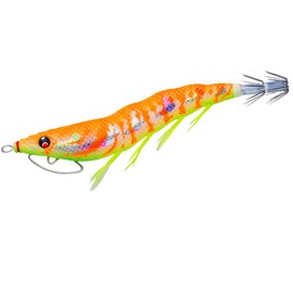 Duel A1749-LMOG Egi Squid Fishing Lure EZ-Q Cast Squid Fishing Lure #3.5, Weight: 0.6 oz (17 g) Luminous Marble Orange (Turbiddy Tide Master), Squid Fishing Gear, Fishing Gear, Bait Wood, Squid