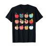 Funny Art Apples Back to School For Teacher Student T-Shirt
