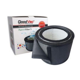GoodVac Replacement for Filter Queen Defender Air Purifier 4000 Replacement HEPA Filter with 1 Carbon Wrap by GoodVac