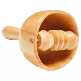 Mexicaja 2 Copas Suecas Con Rodillo Maderoterapia- Anti Celulitis -