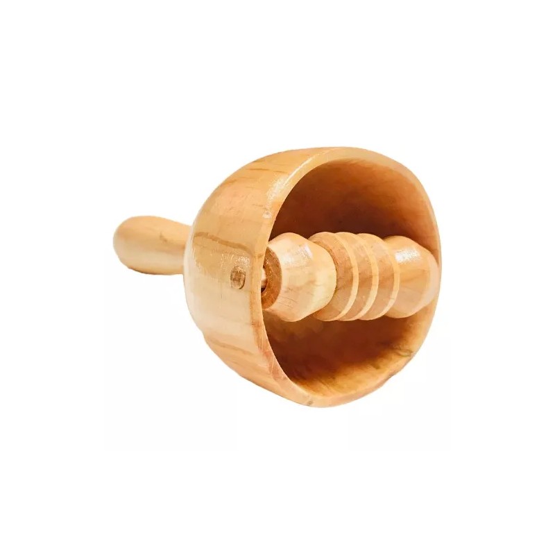 Mexicaja 2 Copas Suecas Con Rodillo Maderoterapia- Anti Celulitis -